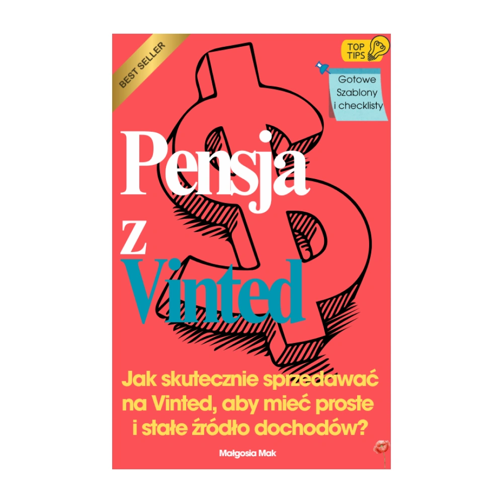 Pensja z Vinted. Jak skutecznie sprzedawać na Vinted, aby mieć proste i stałe źródło dochodów? Poradnik sprzedażowy w formie e-book’a dla początkujących jak i obecnych użytkowników.